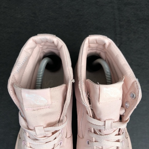 Women's Vans Sk8 Hi Pink High Top Shoes Size 10 - Picture 6 of 8
